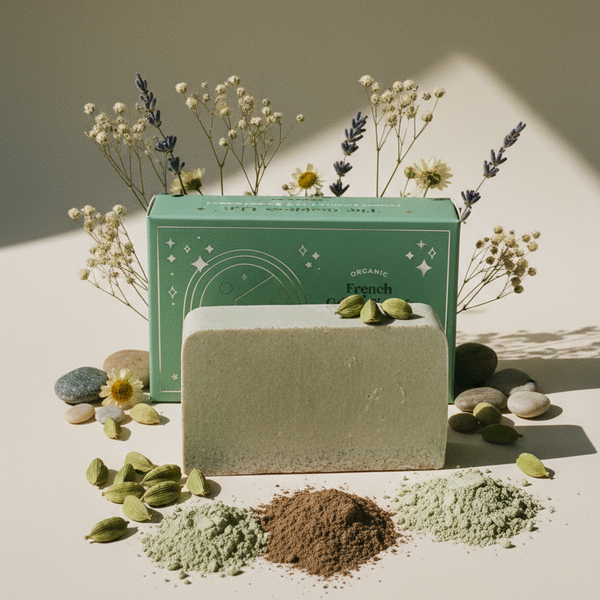 French Green Clay and Organic Cardamom Treatment Bar – The Goddess