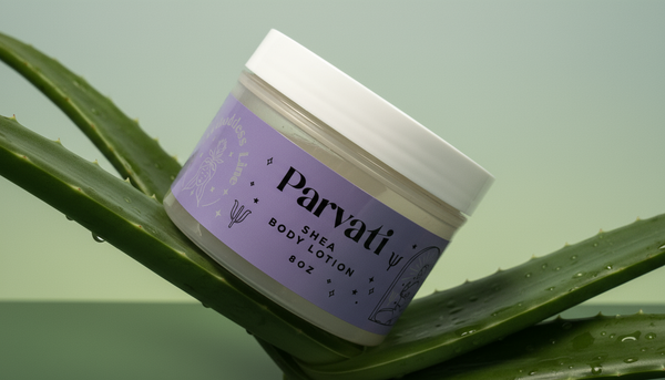 Parvati Shea and Aloe Lotion