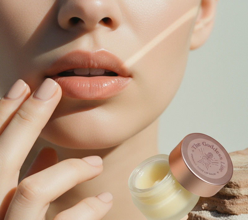 Organic Crushed Rose Petal Lip Balm