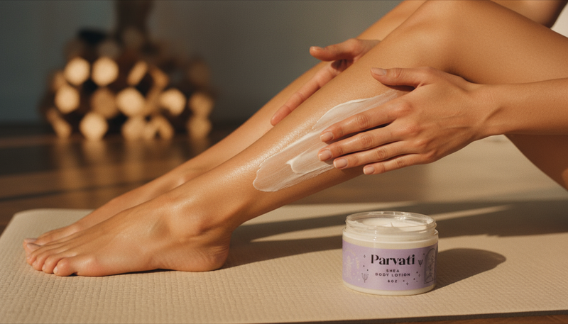 Parvati Shea and Aloe Lotion