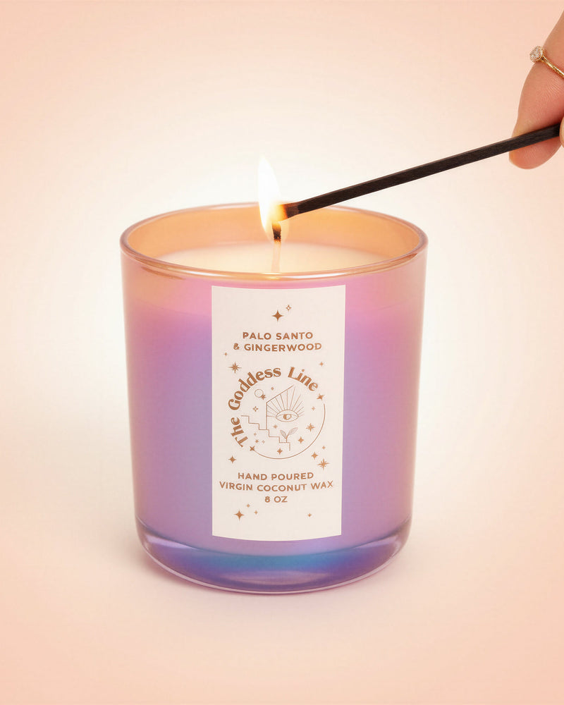 Palo Santo & Gingerwood Candle