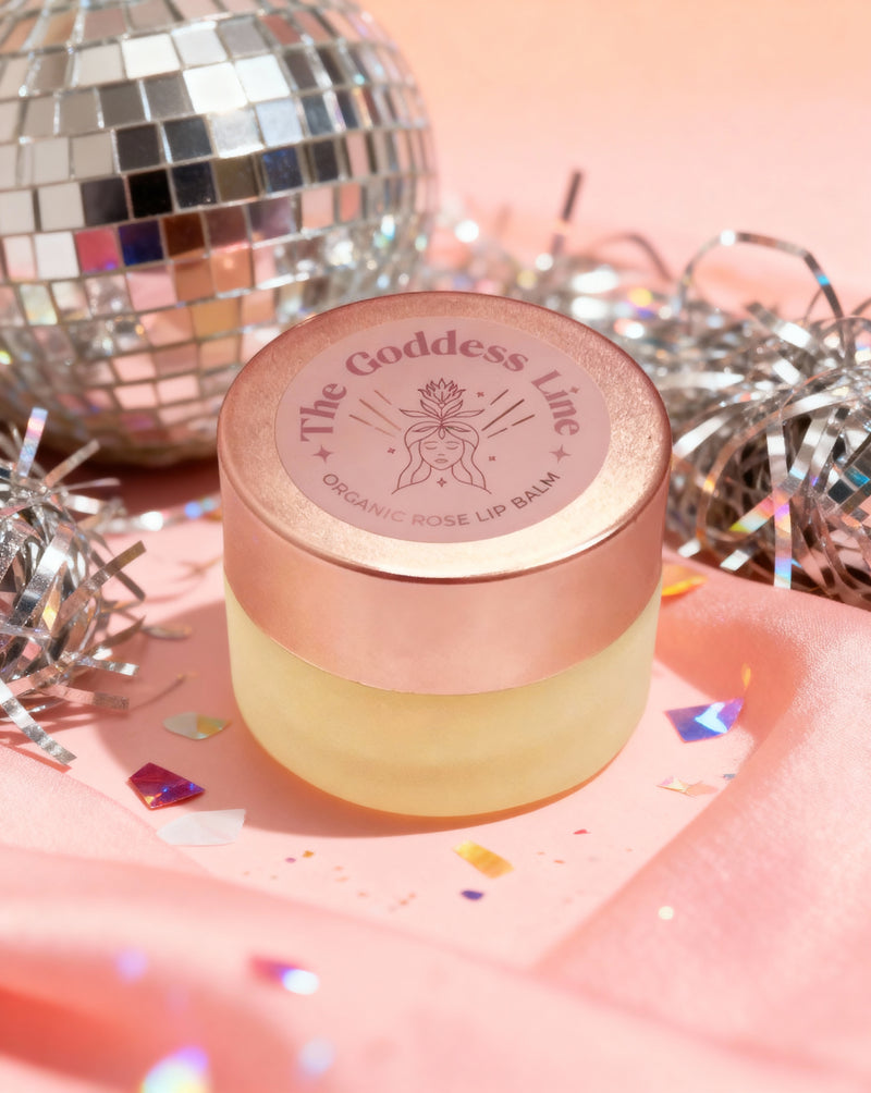 Organic Crushed Rose Petal Lip Balm