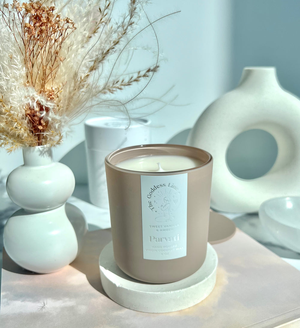 Parvati Candle The Goddess Line